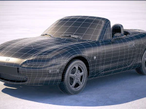 Mazda MX-5 1999 3D Model