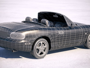 Mazda MX-5 1999 3D 모델
