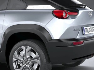 Mazda MX-30 2021 3D Model
