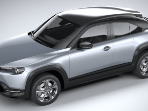 Mazda MX-30 2021 3D Model