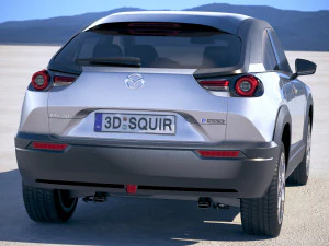 Mazda MX-30 2021 vray 3D Model