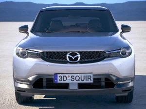 Mazda MX-30 2021 vray 3D Model