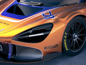 Mclaren 720S GT3 2019 3D 模型