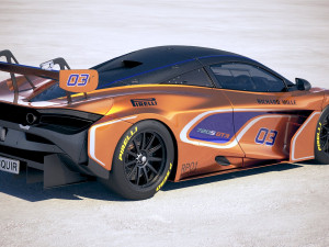 Mclaren 720S GT3 2019 3D 模型
