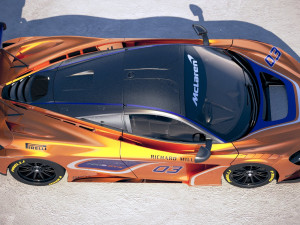 Mclaren 720S GT3 2019 3D 模型