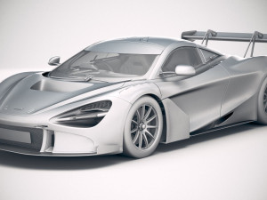 Mclaren 720S GT3 2019 3D 模型