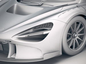 Mclaren 720S GT3 2019 3D 模型