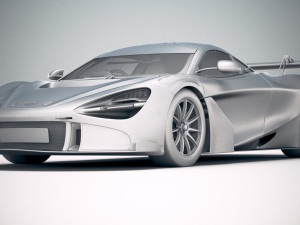 Mclaren 720S GT3 2019 3D 模型