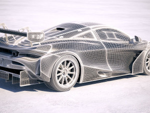 Mclaren 720S GT3 2019 3D 模型