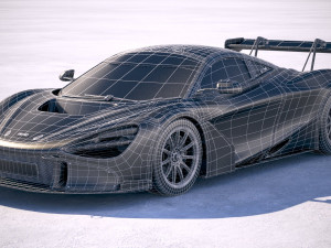 Mclaren 720S GT3 2019 3D 模型