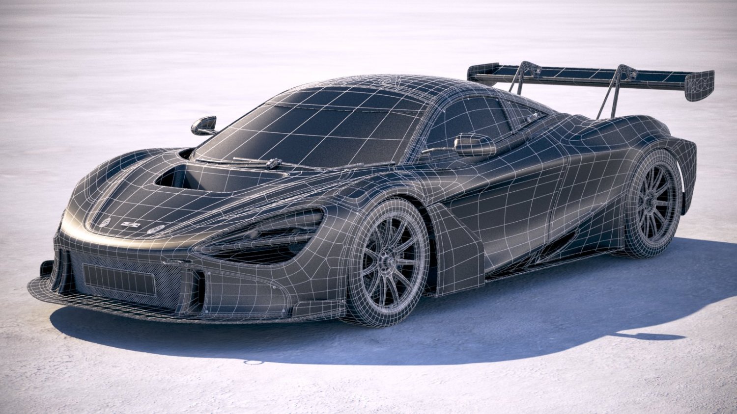 Mclaren 720s Gt3 2019 3d Model In Sport Cars 3dexport