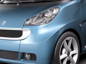 Smart 42 Fortwo 3D Модель