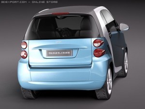 Smart 42 Fortwo 3D Модель