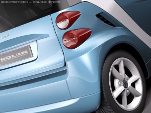 Smart 42 Fortwo 3D Модель