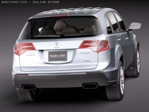 Acura MDX 2011 3D 모델