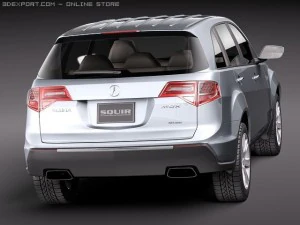 Acura MDX 2011 3D Model