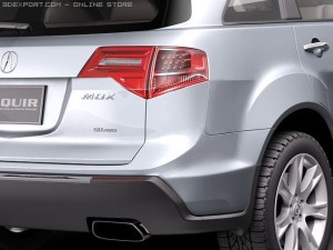 Acura MDX 2011 3D 모델