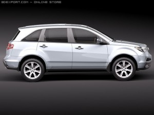 Acura MDX 2011 3D 모델
