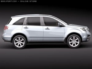 Acura MDX 2011 3D Model