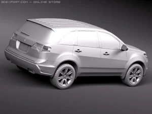 Acura MDX 2011 3D Model