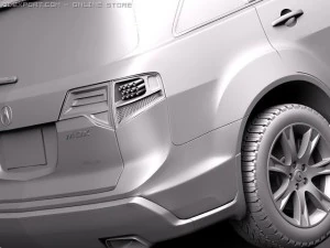 Acura MDX 2011 3D Model