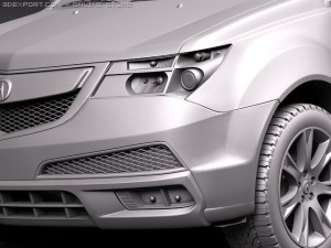Acura MDX 2011 3D 모델