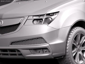 Acura MDX 2011 3D Model