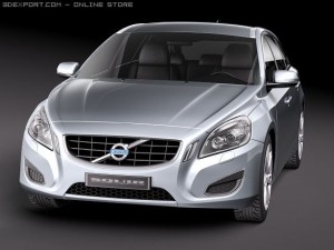 Volvo V60 2011 Modello 3D