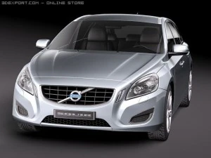 Volvo V60 2011 3D Model
