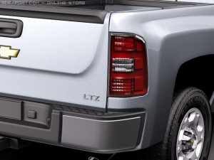 Chevrolet Silverado 2500hd Regular Cab 3D-Modell