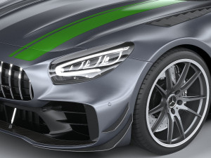 Mercedes-Benz AMG GT R Pro 2020 3D 模型