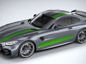 Mercedes-Benz AMG GT R Pro 2020 3D 模型