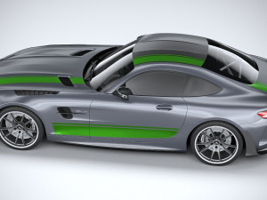 Mercedes-Benz AMG GT R Pro 2020 3D 模型