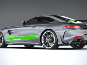 Mercedes-Benz AMG GT R Pro 2020 3D 模型