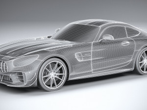 Mercedes-Benz AMG GT R Pro 2020 3D 模型