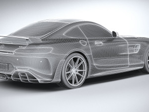 Mercedes-Benz AMG GT R Pro 2020 3D 模型