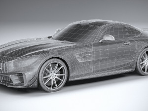 Mercedes-Benz AMG GT R Pro 2020 3D 模型