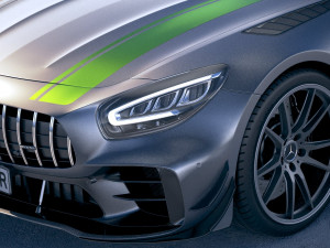 Mercedes-Benz AMG GT R Pro 2020 vray Modello 3D