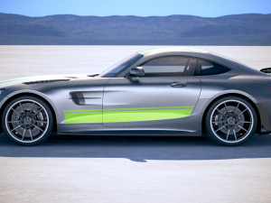Mercedes-Benz AMG GT R Pro 2020 vray Modello 3D