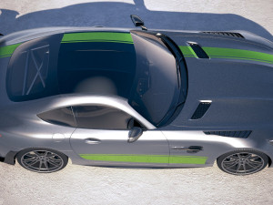 Mercedes-Benz AMG GT R Pro 2020 vray Modello 3D