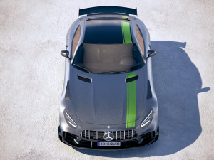 Mercedes-Benz AMG GT R Pro 2020 vray Modello 3D