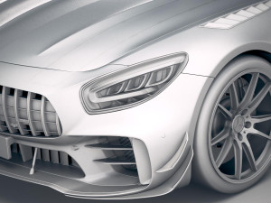 Mercedes-Benz AMG GT R Pro 2020 vray Modello 3D