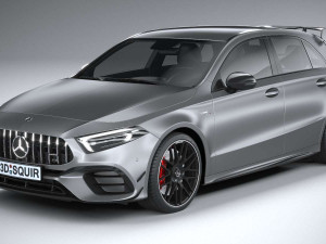 Mercedes-Benz A45 S AMG 2020 Coronarender Modelo 3D