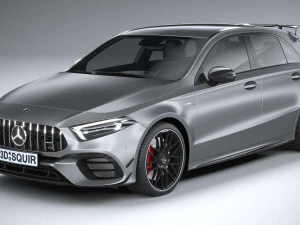 Mercedes-Benz A45 S AMG 2020 Coronarender 3D Model