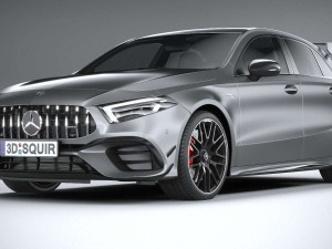 Mercedes-Benz A45 S AMG 2020 Coronarender Modelo 3D