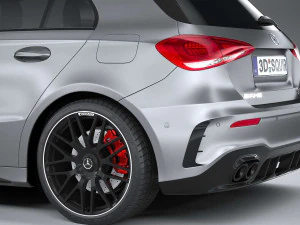 Mercedes-Benz A45 S AMG 2020 Coronarender 3D Model