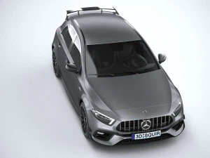 Mercedes-Benz A45 S AMG 2020 Coronarender 3D Model