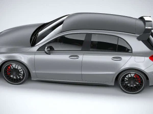 Mercedes-Benz A45 S AMG 2020 Coronarender 3D Model