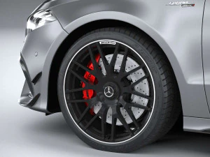 Mercedes-Benz A45 S AMG 2020 Coronarender 3D Model