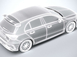 Mercedes-Benz A45 S AMG 2020 Coronarender Modelo 3D
